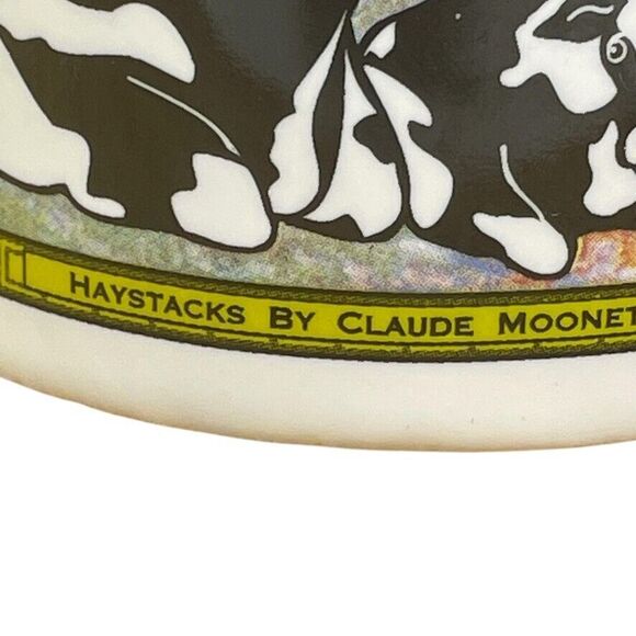 VTG 2002 Collectible Classical Cows Art Monet Quirky Humor Sherwood Brands - Picture 8 of 13